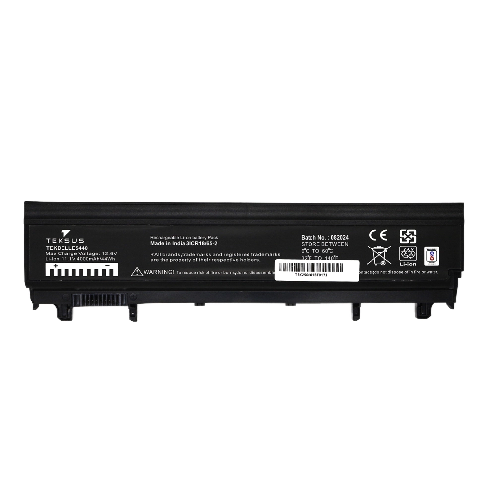 Teksus Laptop Battery Compatible For Dell E5440 6C view 2